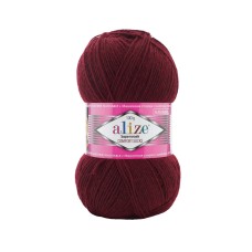 Alize Superwash Comfort Socks, бордовий 578