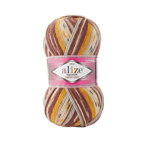 Alize Superwash Comfort Socks, 7652