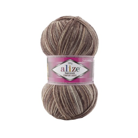 Alize Superwash Comfort Socks, 7678