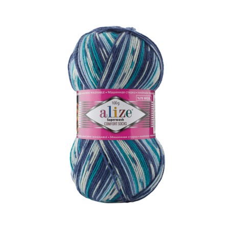 Alize Superwash Comfort Socks, 7708