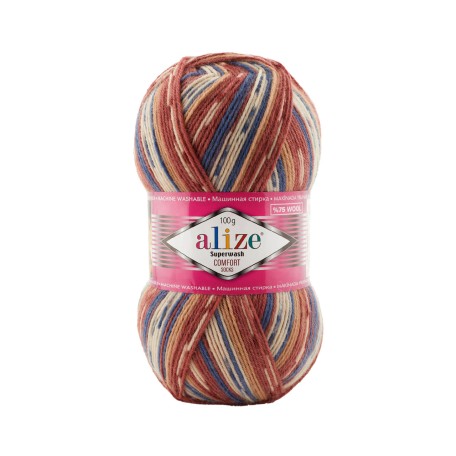Alize Superwash Comfort Socks, 7841