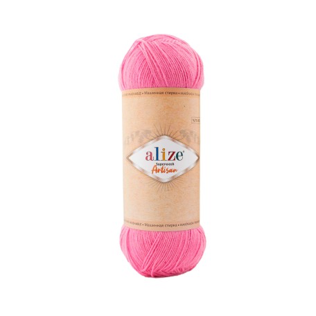 Alize Artisan Superwash, рожевий 178