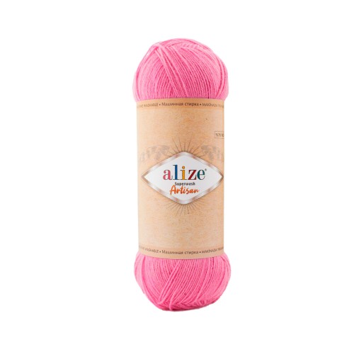Alize Artisan Superwash, розовый 178