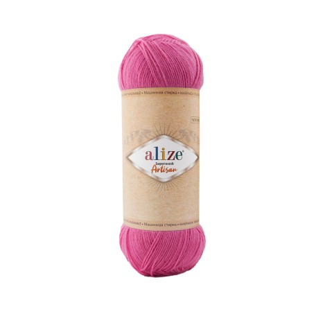 Alize Artisan Superwash, рожевий 181