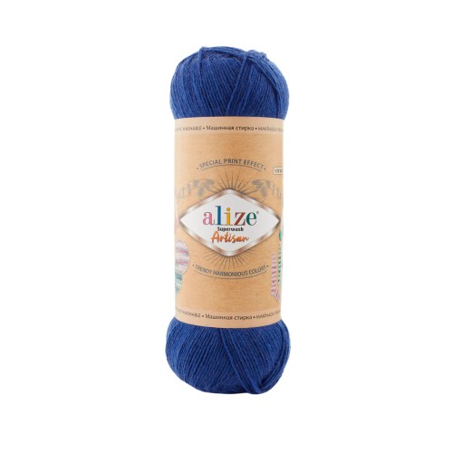 Alize Artisan Superwash, синий 797