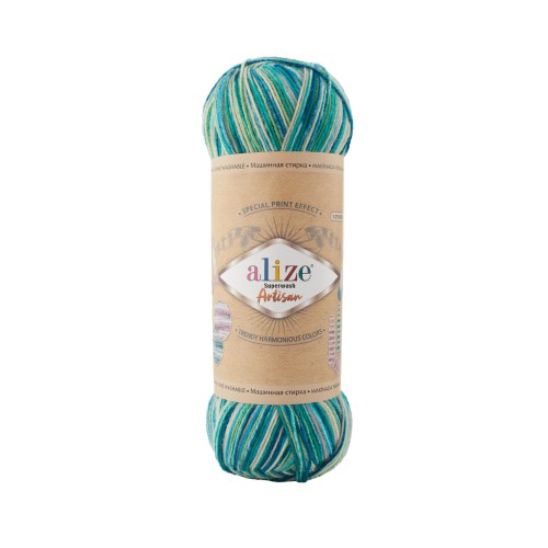 Alize Artisan Superwash, 9001