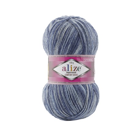 Alize Superwash Comfort Socks, 7677