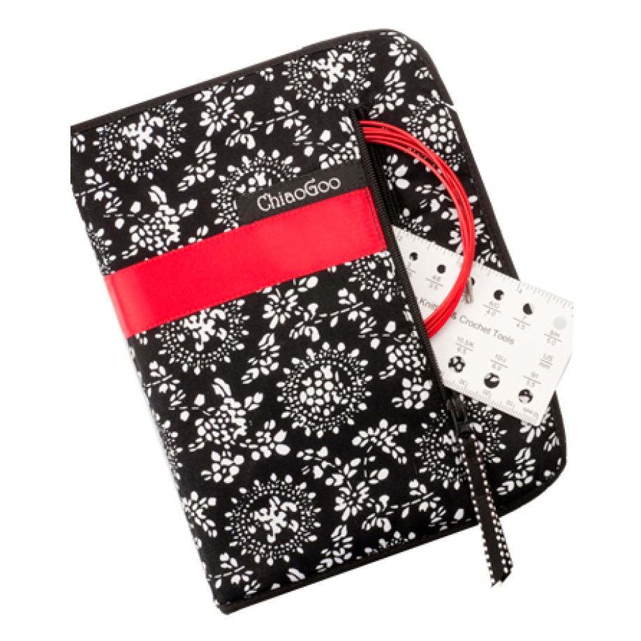 Набір знімних сталевих спиць ChiaoGoo Twist Red Lace - Complete, 10 см