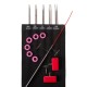 Набір знімних сталевих спиць ChiaoGoo Twist Red Lace - Mini, 10 см