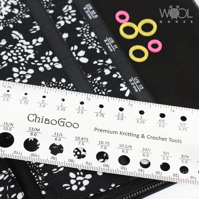Набір знімних сталевих спиць ChiaoGoo Twist Red Lace - Small, 13 см
