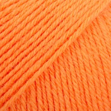 Drops Fabel - Uni print, 119 electric orange