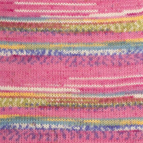 Drops Fabel, 161 - Print - Pink dream