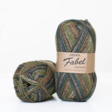 Drops Fabel, 650 - Long print - Forest