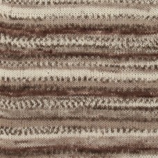 Drops Fabel, 912 - Print - Soft chocolate