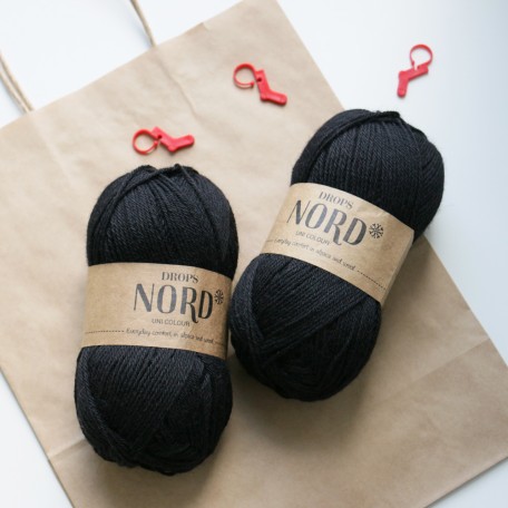Drops Nord, 02 - black