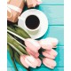 Картина за номерами Тюльпани до кави BS51002