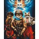 Картина за номерами Коти Воїни © Маріанна Пащук BS53863