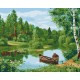 Картина за номерами Лісове озеро BS51967