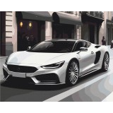 Картина за номерами Авто в мегаполісі BS53756