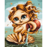Картина за номерами Котик Водолій © Маріанна Пащук BS53912