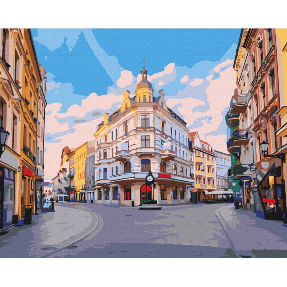 Картина за номерами Вуличками міста Торунь BS53432L