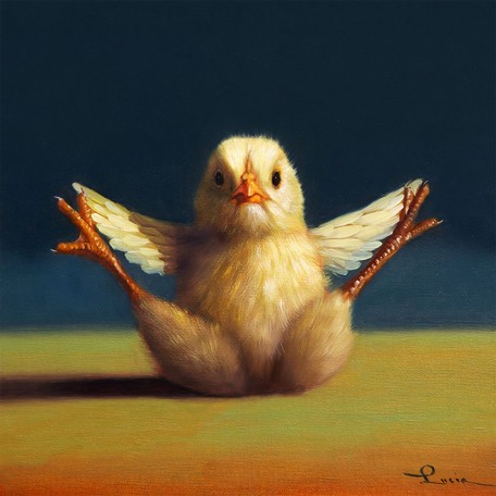 Йога курочка сидить під кутом ©Lucia Heffernan CN53299L