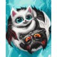 Картина за номерами Котики Риби © Маріанна Пащук BS53971