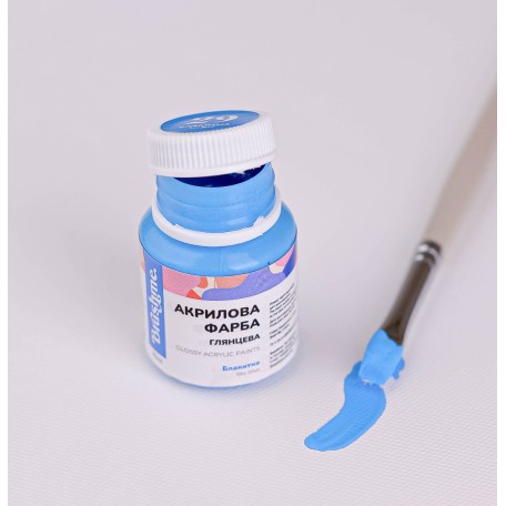 Акрилова фарба глянцева Блакитна ACPT29