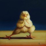Йога курочка витягнула ногу ©Lucia Heffernan CN53266M