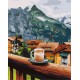 Картина за номерами Капучіно з гірським присмаком BS52596
