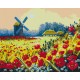 Преміум картина за номерами Макове поле PBS53148