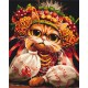 Картина за номерами Киця Журбинка © Маріанна Пащук BS53871