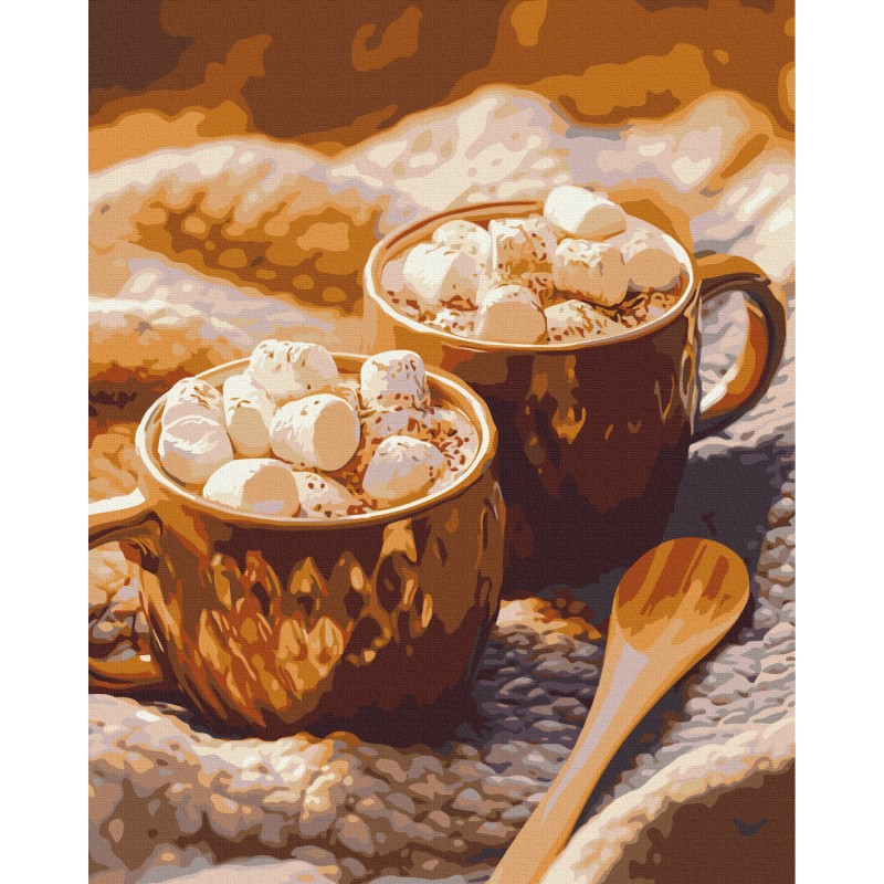Какао з зефірками
