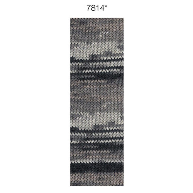 Lana Grossa Meilenweit Denim Mix, 7814