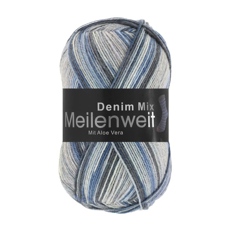 Lana Grossa Meilenweit Denim Mix, 7818