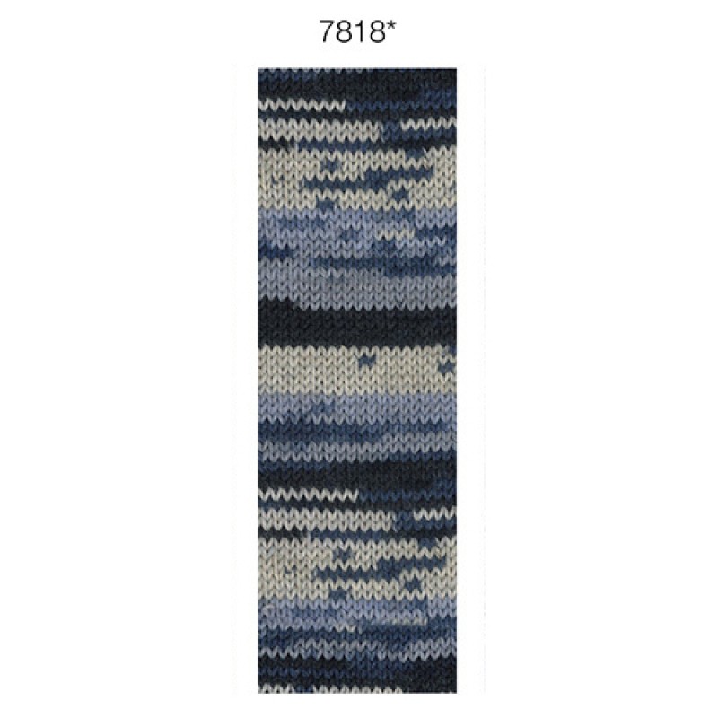Lana Grossa Meilenweit Denim Mix, 7818