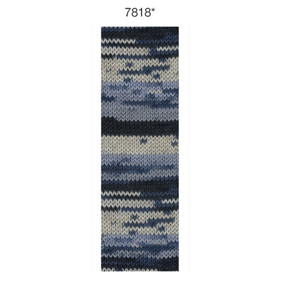 Lana Grossa Meilenweit Denim Mix, 7818
