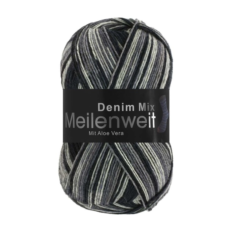 Lana Grossa Meilenweit Denim Mix, 7819