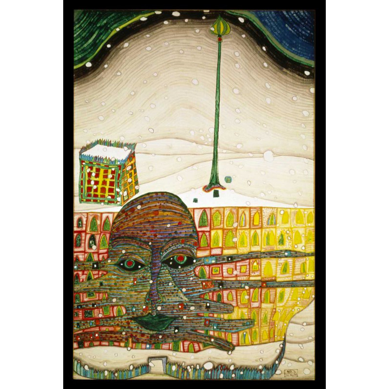 Opal Sockenwolle, серия Hundertwasser, 2104