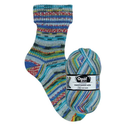 Opal Sockenwolle, серия Hundertwasser, 4050