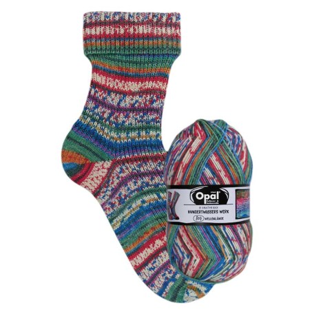 Opal Sockenwolle, серия Hundertwasser, 4053