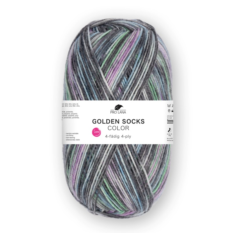 Pro Lana Golden Socks Color, 714