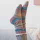 Rico Design Socks Sprinkly Stripey, 006