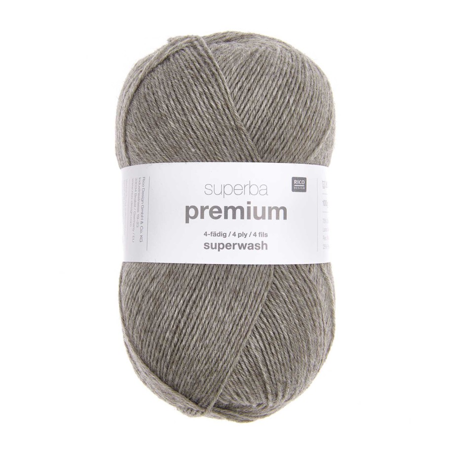 Rico Design Superba Premium Uni 100 г, 017 светло-коричневый