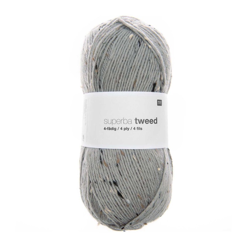 Rico Design Superba Tweed 4-х нитка, 02