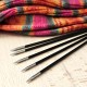 Спиці шкарпеткові KnitPro Karbonz, 15 см