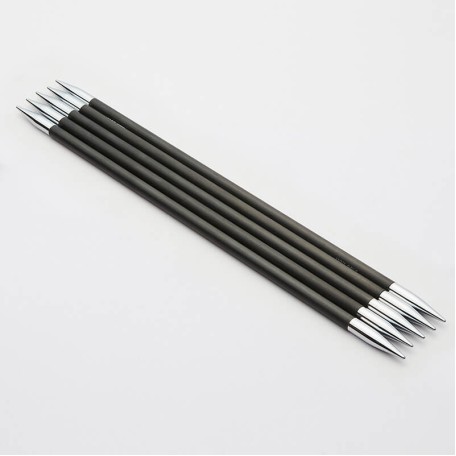 Спиці шкарпеткові KnitPro Karbonz, 15 см