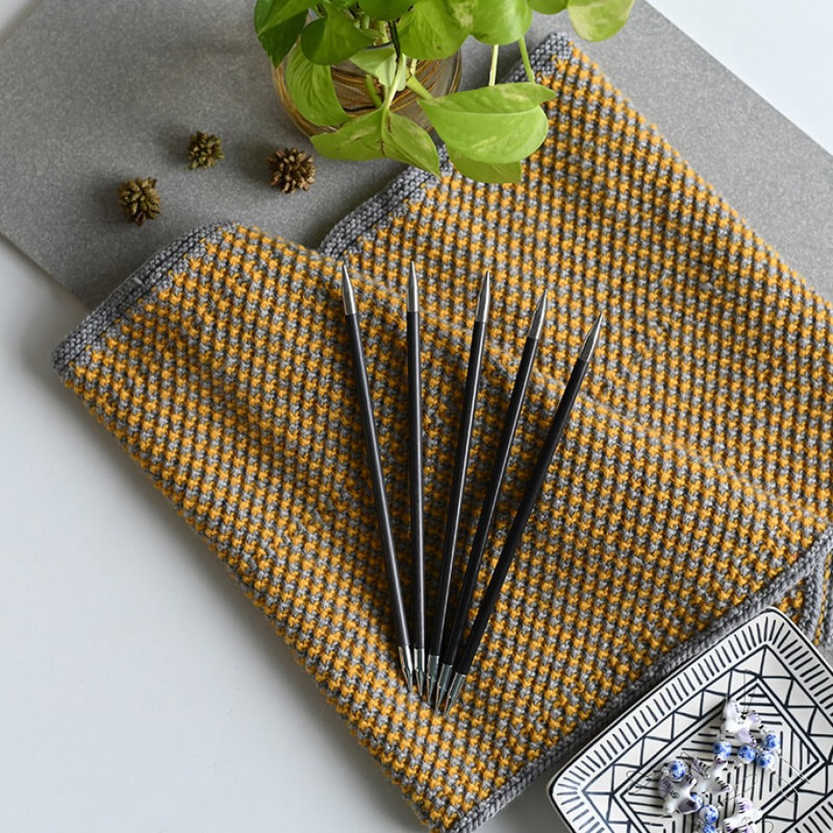 Спицы носочные KnitPro Karbonz, 15 см