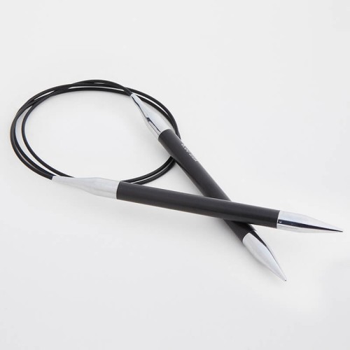 Спицы круговые KnitPro Karbonz, 80 см