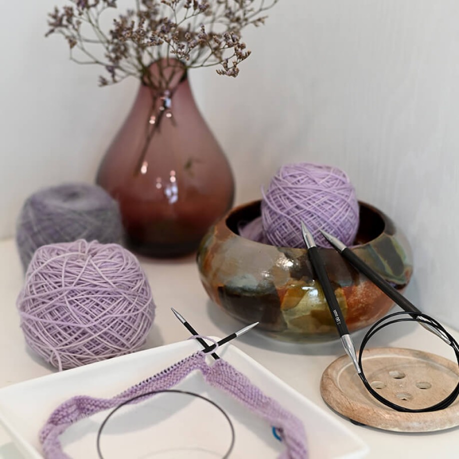 Спицы круговые KnitPro Karbonz, 100 см